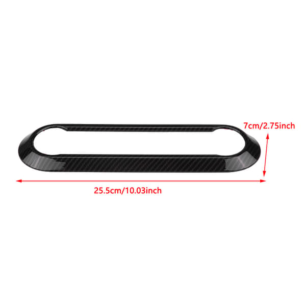 Bilinteriør Klimaanlegg Knapp Panel Ramme Deksel Trim for Alfa Romeo Stelvio/Giulia
