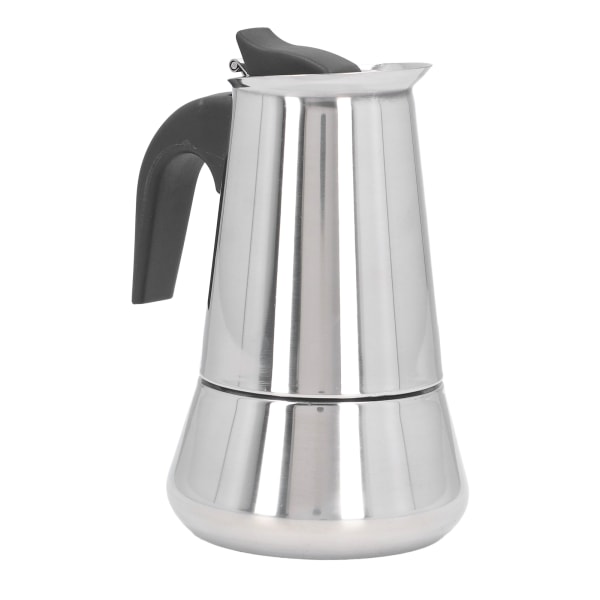 Spishäll Kaffebryggare Dropptyp Stor kapacitet Rostfritt stål Moka Pot for Home4 Cup 400ml