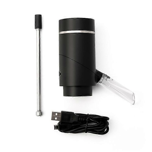 Elektrisk Vinluftare, Vin Karaff Pump Dispenser Presentförpackning, 2023 NY Automatisk Vinluftare Hällare. Smart vinkaraff. Vinpump, den bästa presenten för