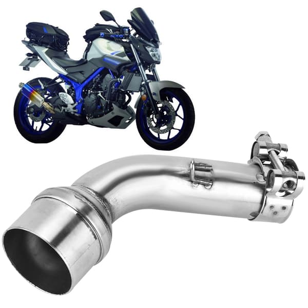 Motorcykel Udstødning Midterste Rør Link Connect Adapter til R25/R3 2015-2018