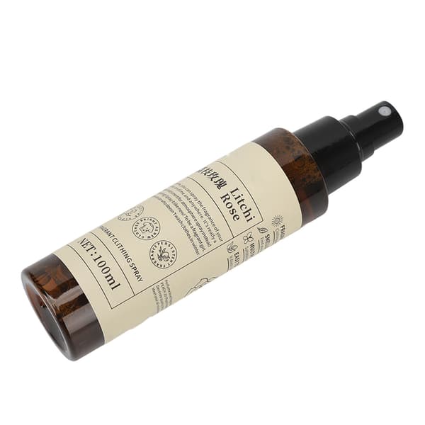 Lychee Rose Duft Tøy Oppfrisker Spray Luktfjerner Fin Mist Lett Duft Klesvask Duft Spray 100ml