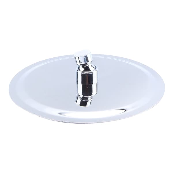 8 tommer 20 cm baderom krom stor rund blandebatteri fast regndusjhode