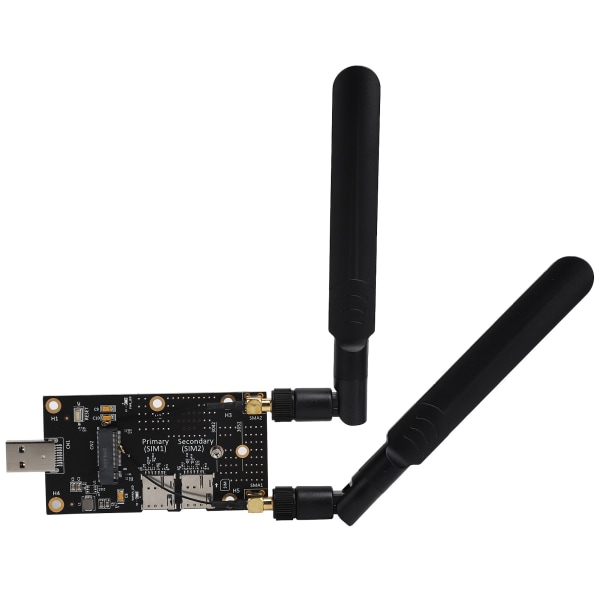 Adapter NGFF (M.2) till USB3.0 med SIM-kortplats antennkontakt för 3G/4G/5G-modul