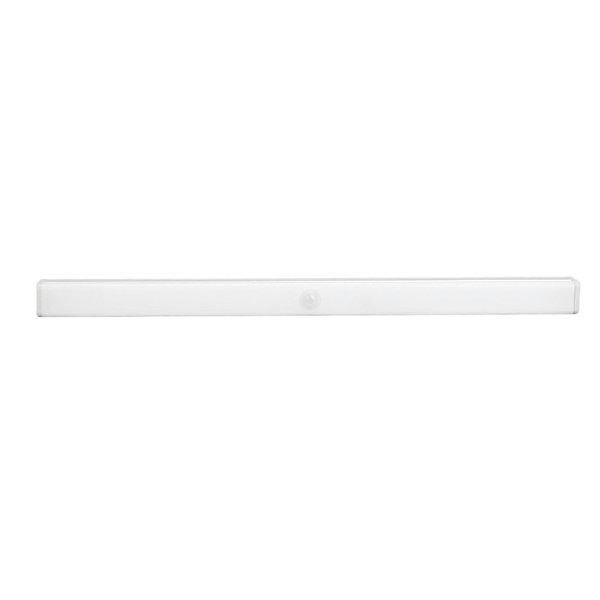 Rörlig sensorljuslist, uppladdningsbar, varmt ljus, magnetisk, sladdlös LED-lampa för garderobsskåp