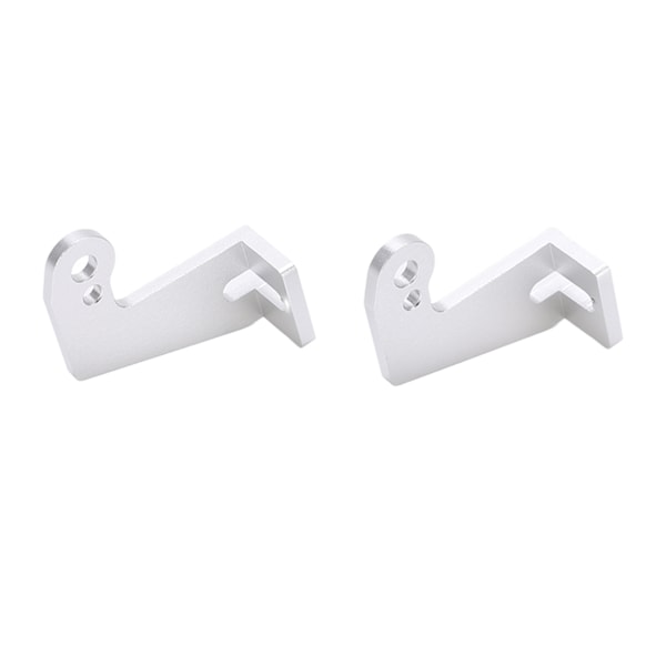 2PCS RC Model Bil Aluminiumlegering Växellåda Fäste för Traxxas ClodbusTer Bullhead Lastbilar