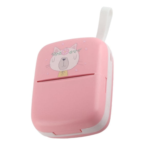 Mini-skriver 200dpi Bluetooth Multifunksjonell Lomme Blekkskriver for Studie Arbeid