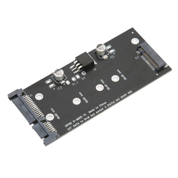 SATA M.2 SSD till SATA Adapterkort Stabil Prestanda Praktiskt Adapterkort för Laptop Dator