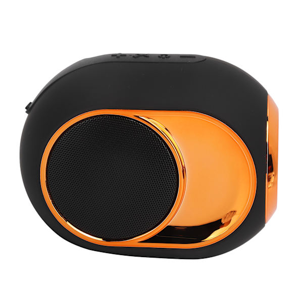 Bluetooth-kaiutin langaton TWS-subwoofer-kaiutin U-levylle, puhelimelle, kannettavalle tietokoneelle, sähkölaitteille, musta