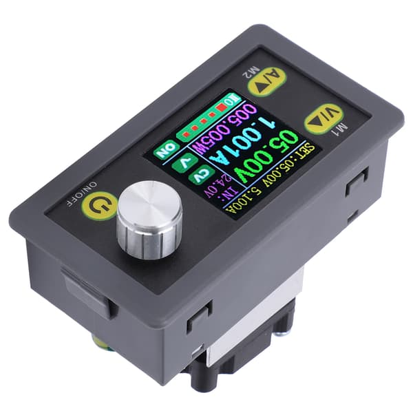 Buck Boost-omformer Programmerbar Spenningsregulator Strømforsyning LCD-skjerm WZ3605E