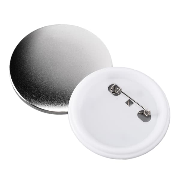 100 stk. bakdeksel til merke i blikk og plastbase unngår rust, solid DIY-merkeverktøy for julebursdagsgaver 58 mm 100 stk.