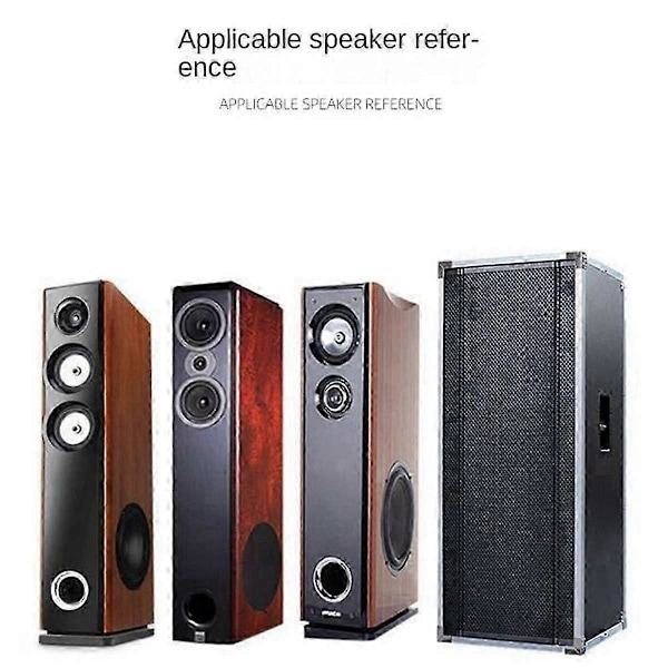 2X 250W Hög Mellan Låg 3-Vägs Ljuddelare 5500HZ Justerbar Hög Basdelare Hifi High Fidelity