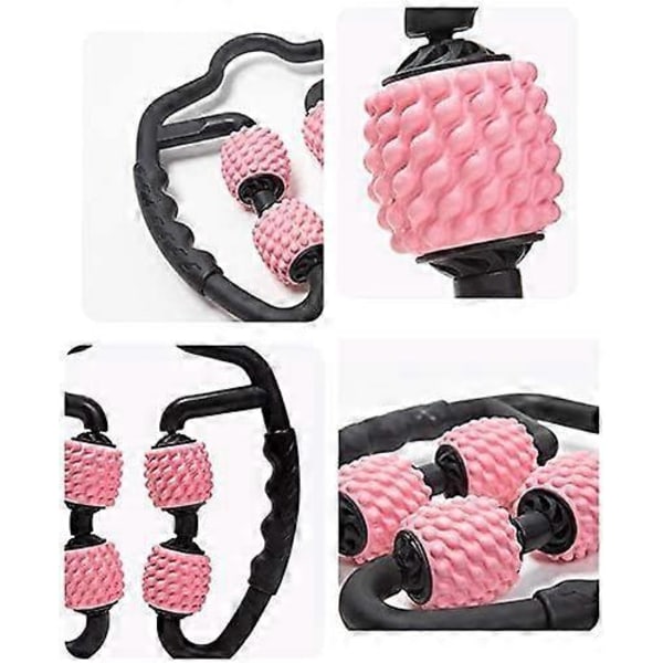 Cellulit Massager, Massage Roller för Ben Vader Lår Nacke Arm Tennisarmbåge Djupvävnad Foam Roller Fascia Utrustning, Fit Roller Pro, Muskelvärk Lindring