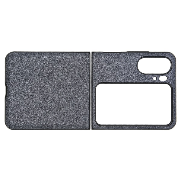 Taitettava phone case ABS-suojaava kiiltävä cover case estävälle Find N2 Flip Blackille