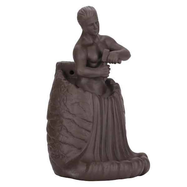 Røgelse Brænder Tilbageflow Vandfald Røgelse Holder Aromaterapi Ornament Hjem Indretning