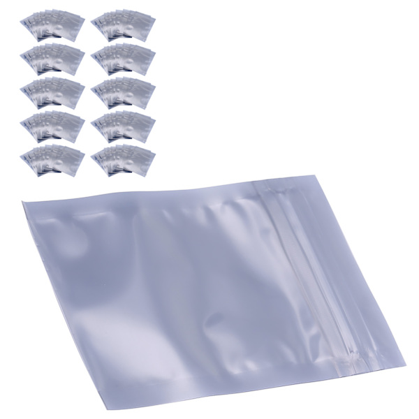 100 kpl / set 6x9 cm Antistaattinen uudelleensuljettava pussi Säilytyspussi elektronisille tarvikkeille
