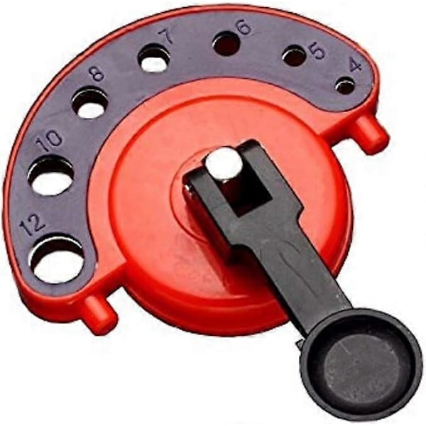 4-12mm Diamantbor til Fliser Glas Hulsav Kernebor med Vakuum Socket Fliser Glas