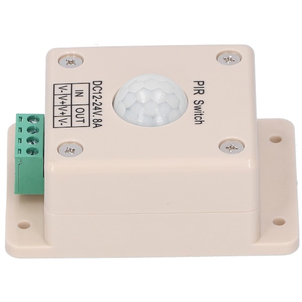 Infraröd Human Body Sensor DC12-24V LED Lamp Controller Automatisk PIR Induktiv Brytare