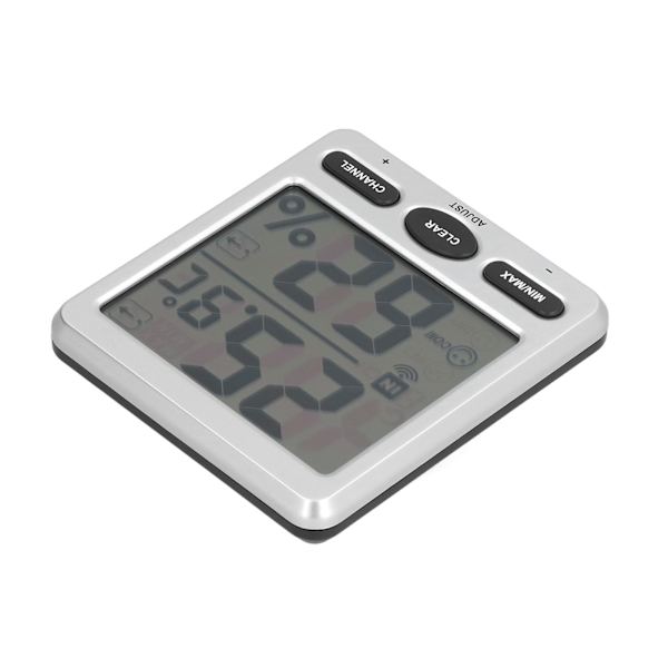 Trådløst termometer hygrometer digital temperatur fugtighedsmonitor til indendørs udendørs babyværelse(TSWS07C1)