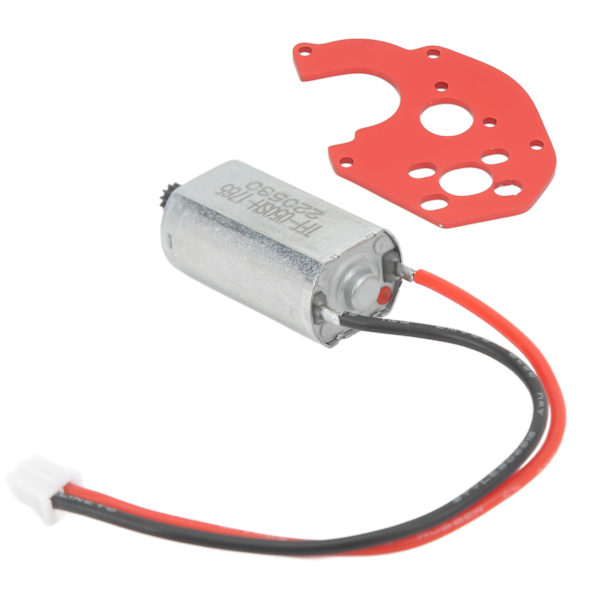 RC 050 66T borstad motor med motorfäste för Axial SCX24 AXI90081 AXI00001 AXI00002 1/24 RC bil uppgraderingsdelar röd