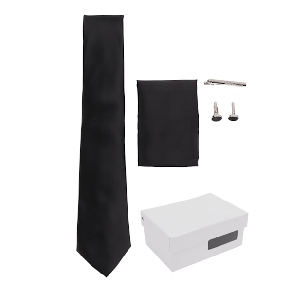 Herr slips set klassisk design presentförpackning enfärgade slipsar check för bröllop fester affärskonferenser