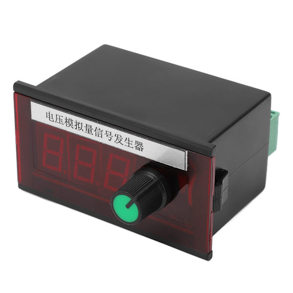 Justerbar signalgenerator Ström Spänning Analog Simulator för Värdejustering DC15‑30V