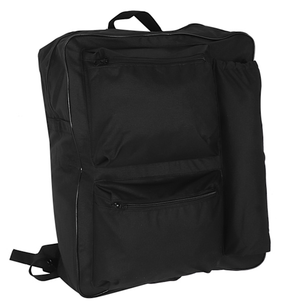 40x14x48cm Rullstolsförvaringsväska Bärbar vagn Stor kapacitet Vattentät hängpåse Svart
