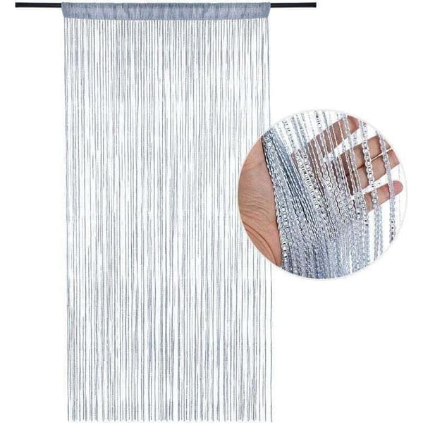 Choyclit – Mørkleggende myggnettinggardin 100 x 200 cm – 100 % polyester – Elegant interiørdekorasjon – Insektbeskyttelse