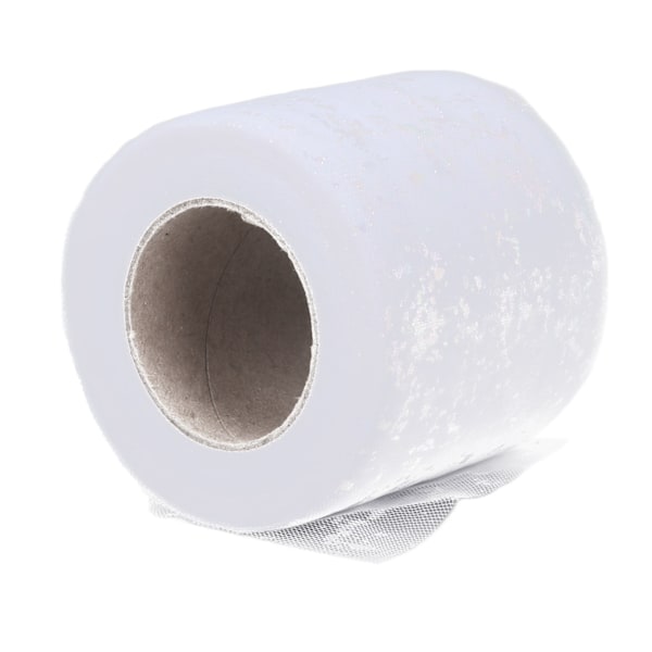 Tulletyg DIY-hantverk Slitstyrka Symfoni Polyester Lätt Bärbar Tulle Rullar 6cm Blekmedel
