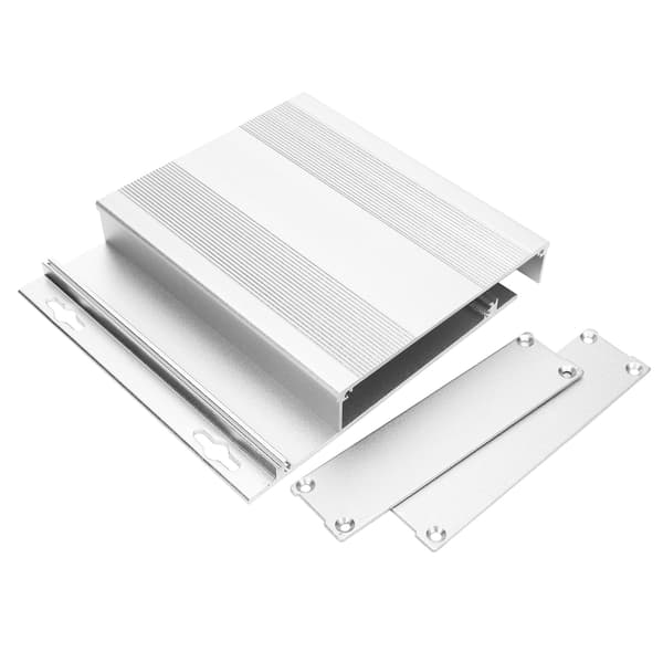 Aluminiumslegering Projektkabinet Elektronisk Strømkredsløbskort Dekoder Skal 27x131x130mm