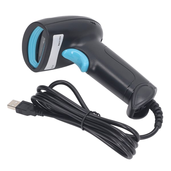 1D Strichcode-Scanner, hohe Genauigkeit, schnelle Dekodierung, ergonomisch, USB-Kabel, 1D Strichcodeleser für Supermarkt und Lager