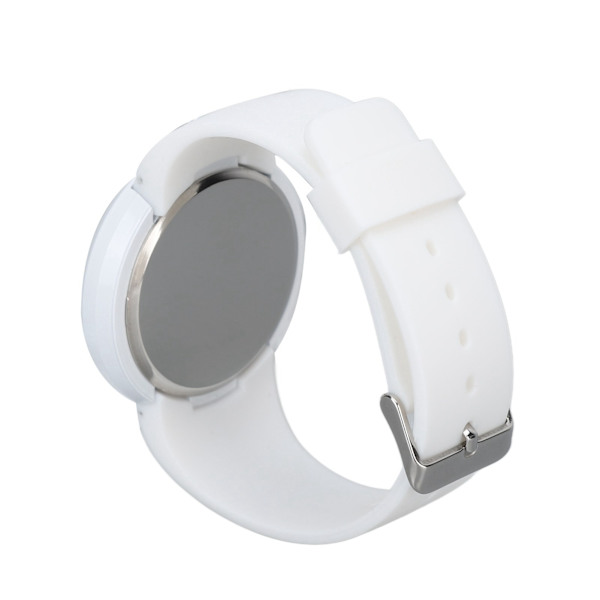 LED- watch kosketusnäyttö, säädettävä vedenpitävä, tyylikäs watch vapaa-ajan urheilujuhliin Valkoinen