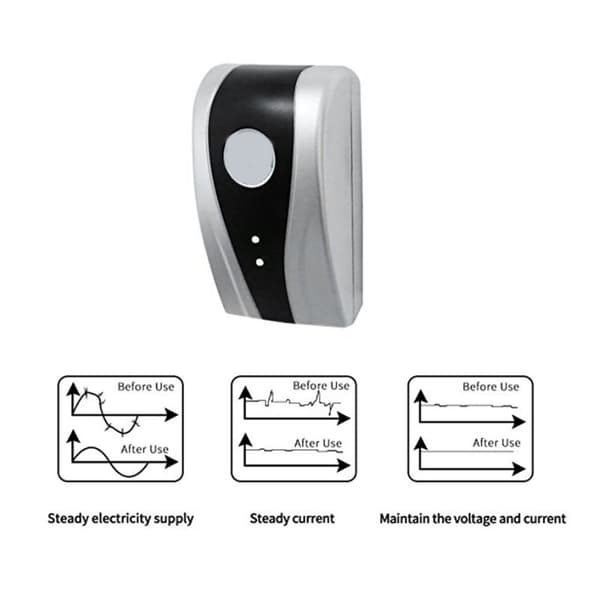 Husholdningskontor Energisparer 90V-250V Strømsparingsboks