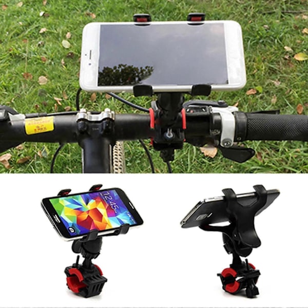 Universell Motorsykkel MTB Sykkel Styrefeste Holder for Mobiltelefon GPS