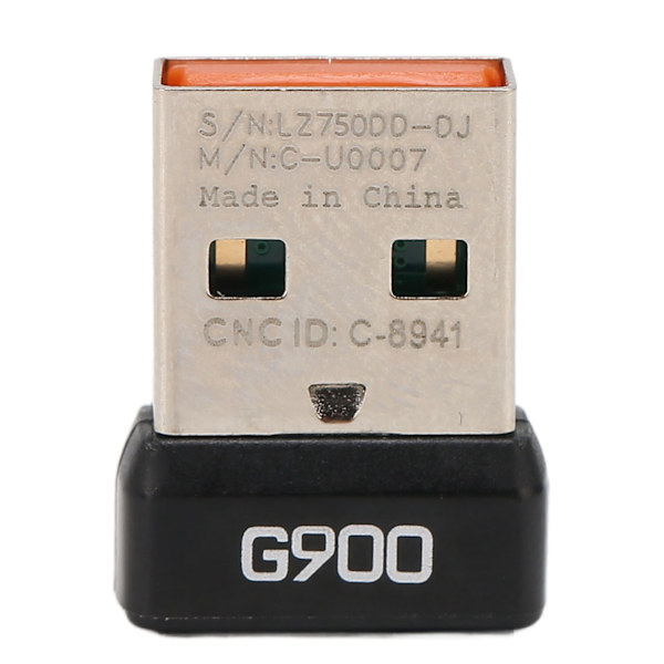 USB musmottagare Trådlös 2.4G-teknik Stabil liten musadapter för Logitech G900 Chaos Spectrum