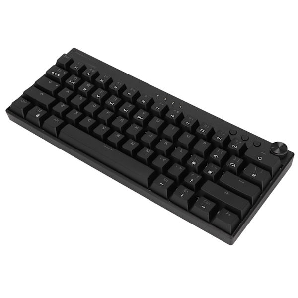 Mekanisk tastatur 61 taster tre moduser RGB 1800mAh batteri rask respons trådløst mekanisk tastatur for spillkontor brun bryter