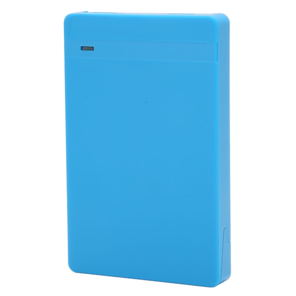 2,5-tums hårddiskhölje USB3.0 Plug and Play mobilt HDD-hölje externt HDD-höljesadapter för Windows för OS blå
