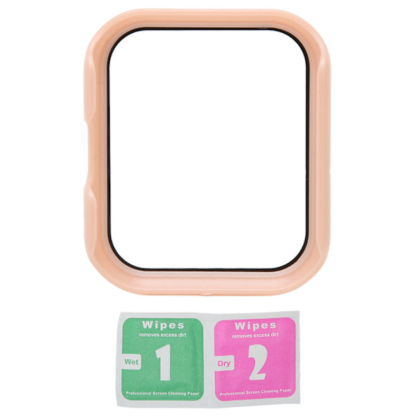 Karkaistu lasi watch näytönsuoja Täysi peittävä näytön cover Realme Watch 2 Pro Pinkille