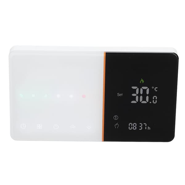 LCD-termostat Programmerbar Miljøvennlig Husholdningskjeletermostat AC 95V til 240V