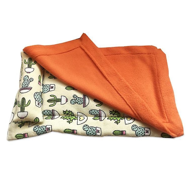 Reptile Sleeping Bag Set - Soft and Warm Hideout Habitat for Bearded Dragon, Leopard Gecko, Lizard