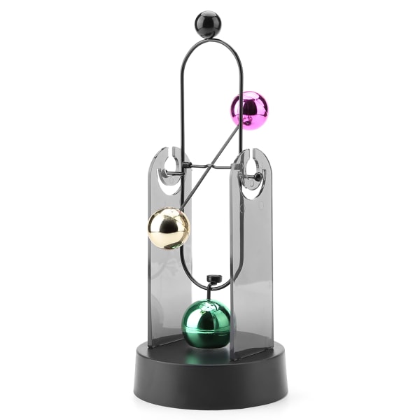 Elektronisk ryste Wiggle-enhed Perpetual Motion Swinging Kinetic Art Craft Skrivebordsdekoration