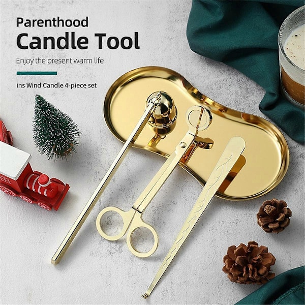 Kynttiläleikkuri DIY kynttilän sammutustyökalusetti