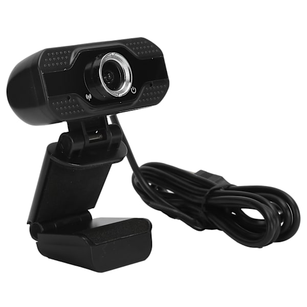 1080P Webkamera Fuld HD USB Webcam med Støjreducerende Mikrofon Multifunktionsbase