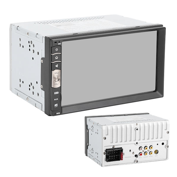 7in HD Bil MP5-spelare FM-radio Multimedia 2Din Digital Touch Screen USB/Minneskort/Bluetooth