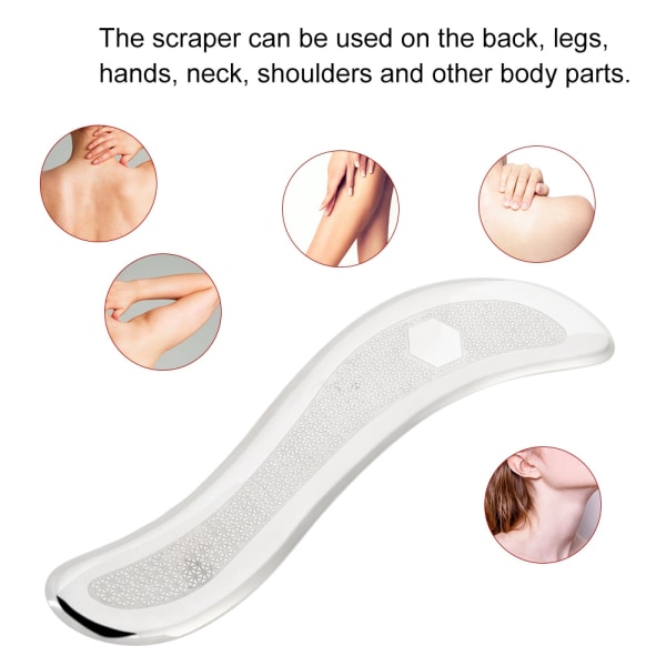 Health Care Release Tool GuaSha Skrapeplate Board Muscles Skin Massager