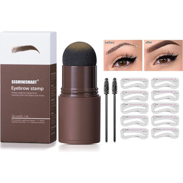 Stämpel & Puder: Vattentät Ögonbrynsmakeup Kit