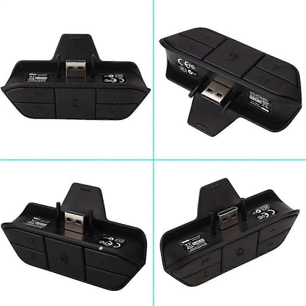 Juster Lydbalance Audio Mikrofon Hovedtelefon Konverter Headset Adapter