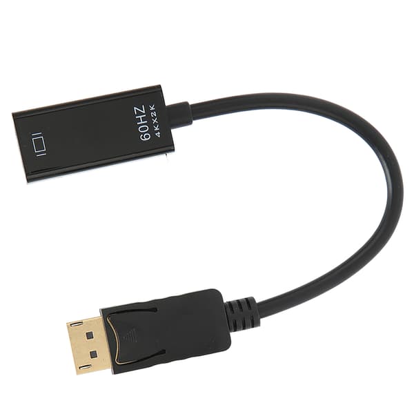 Aktiv DisplayPort till HD Multimedia Interface-adapter 4K 60Hz Dator-TV-kabel för HP-datorer