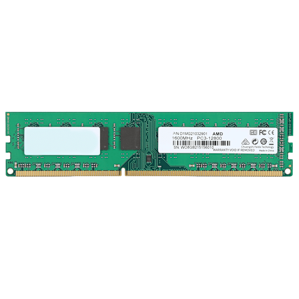 DDR3 RAM Slim Alumiini Korkea Suorituskyky DDR3‑1600MHz PC3‑12800 Työpöytätietokoneen Muisti 8GB