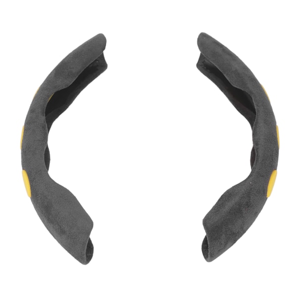 Deksel for ratt i semsket skinn - erstatning for Ford Fiesta Mondeo Black