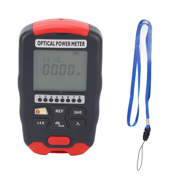 3 in 1 optinen kuitutehomittari Herkkä nopea vaste LED optinen tehomittari RJ45-testeri ‑70 - +10dbm